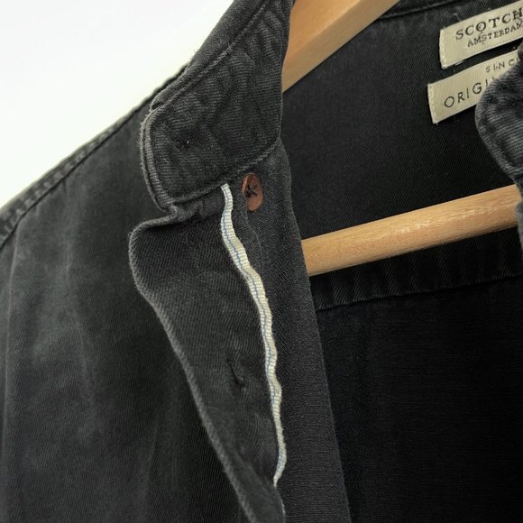 [SOLD] Scotch & Soda Selvaged Denim Button Down Shirt - Picture 6 of 7